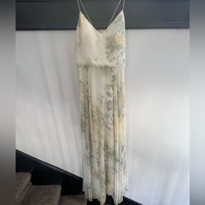 BHLDN Jenny Yoo Floral Bridesmaids Dress